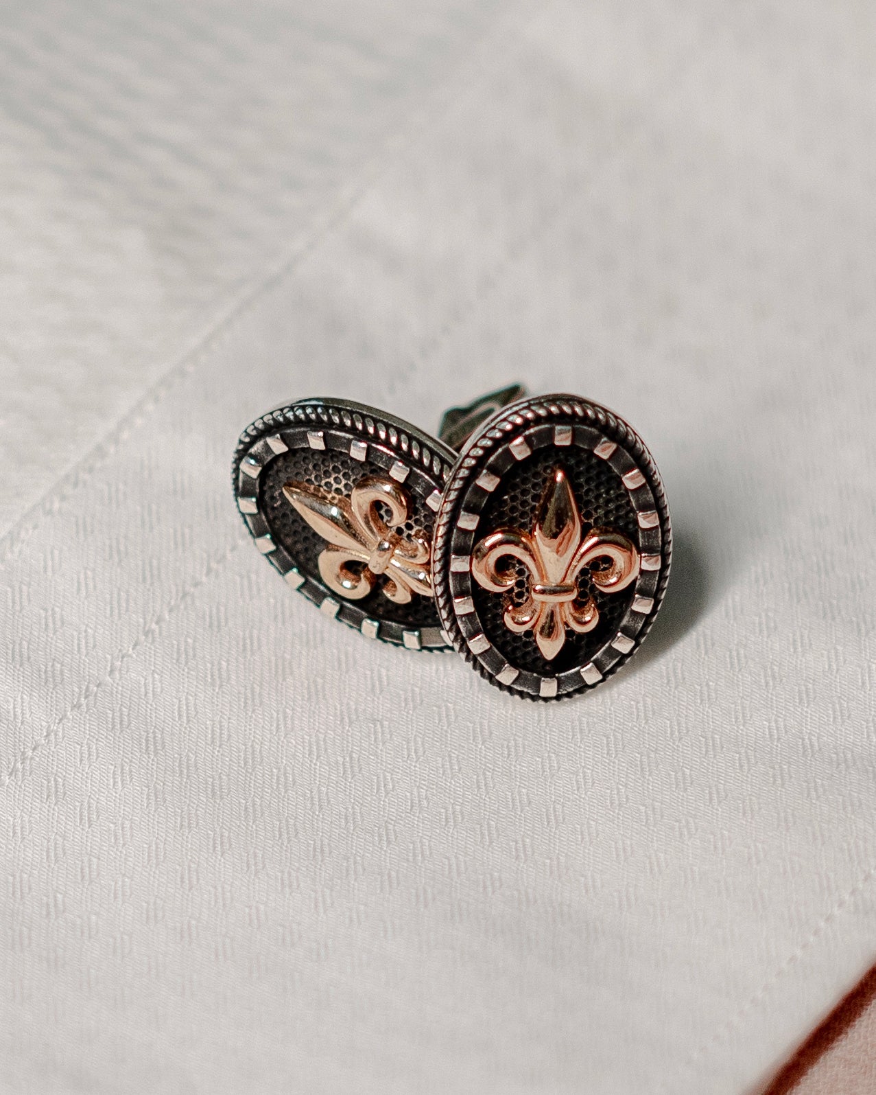 Atticus Silver Cufflinks - Prata