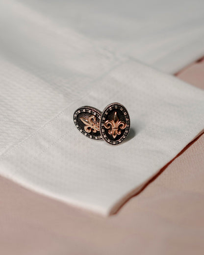 Atticus Silver Cufflinks - Prata