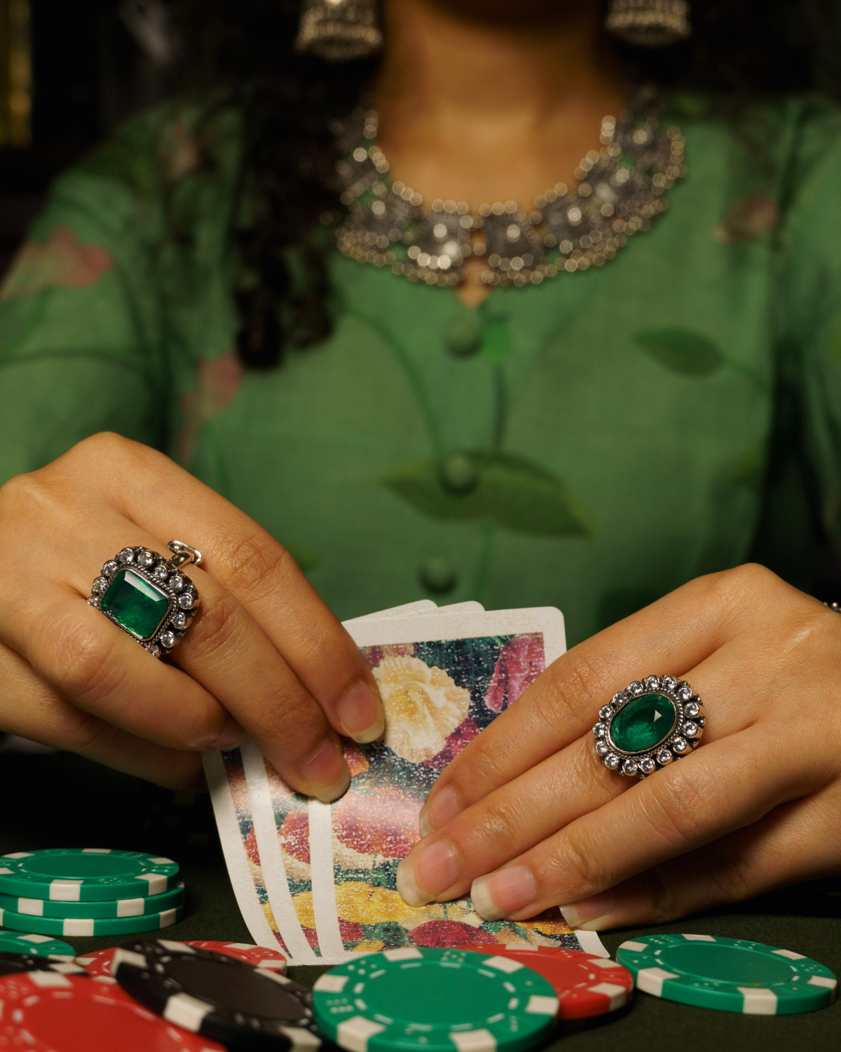 Chambal Silver Ring - Prata