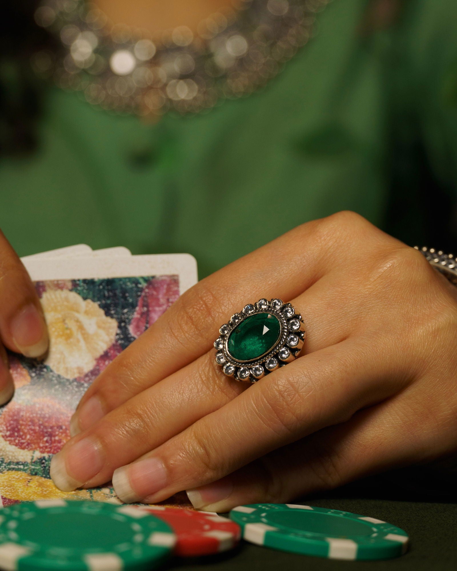 Chambal Silver Ring - Prata