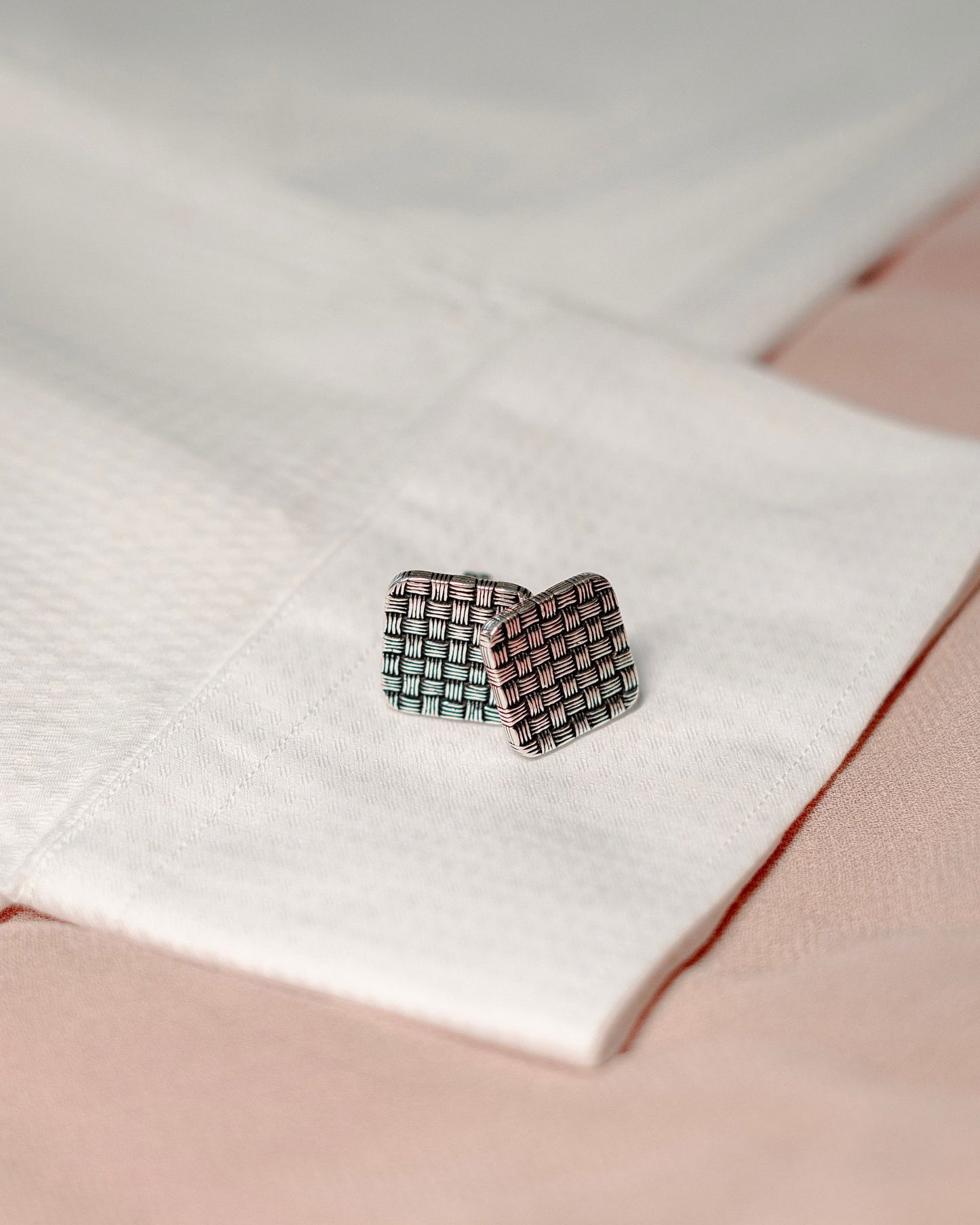 Darcy Silver Cufflinks - Prata