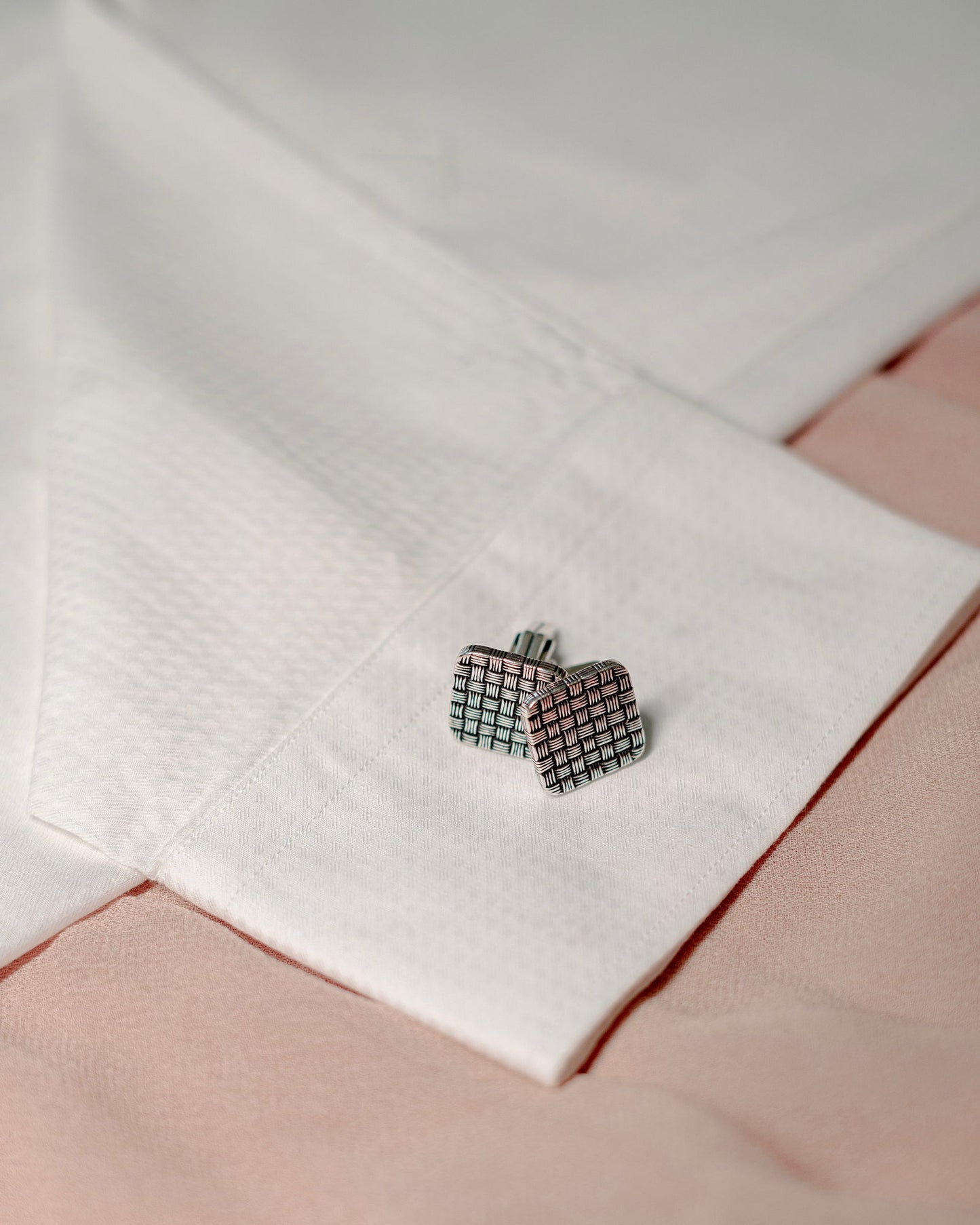 Darcy Silver Cufflinks - Prata