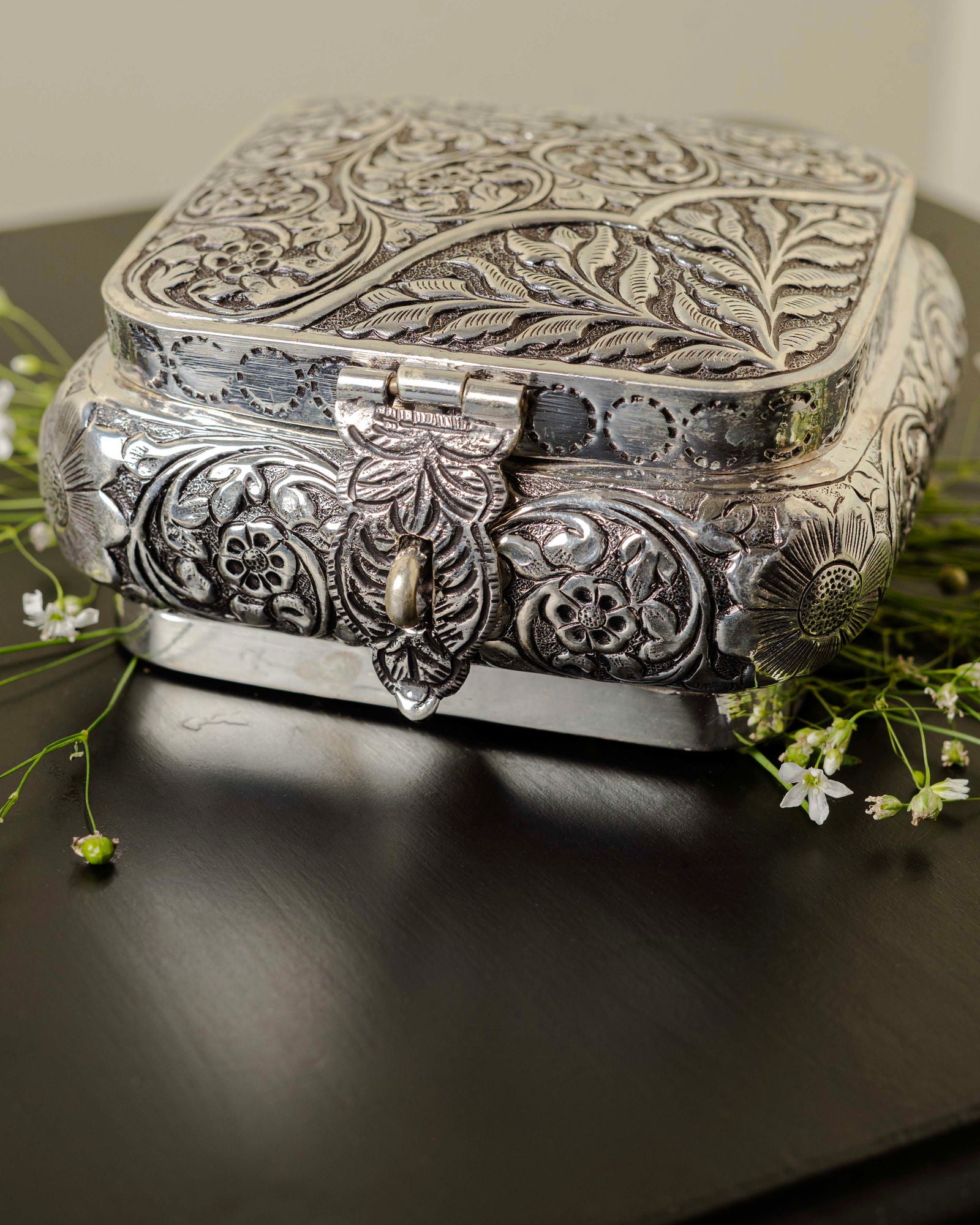 Edwardian Silver Box - Prata