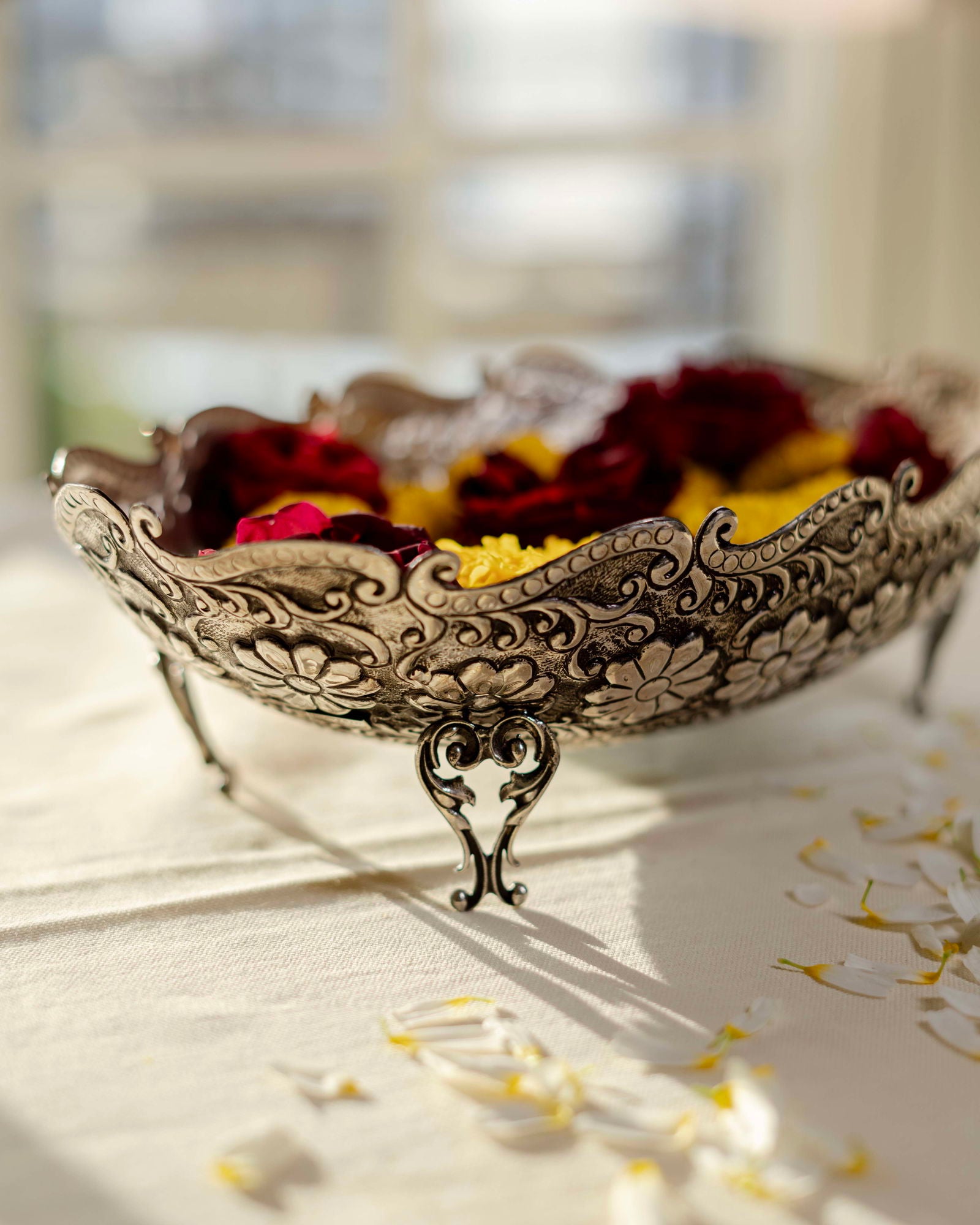 Ottoman Silver Basket - Prata