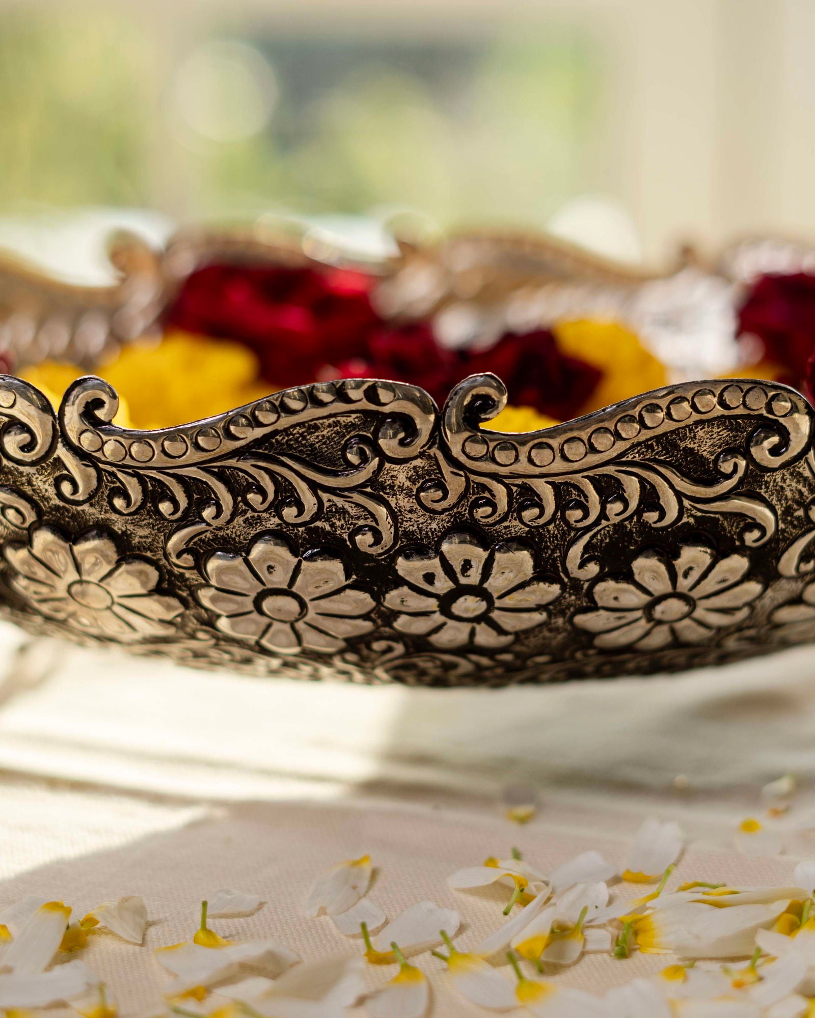 Ottoman Silver Basket - Prata