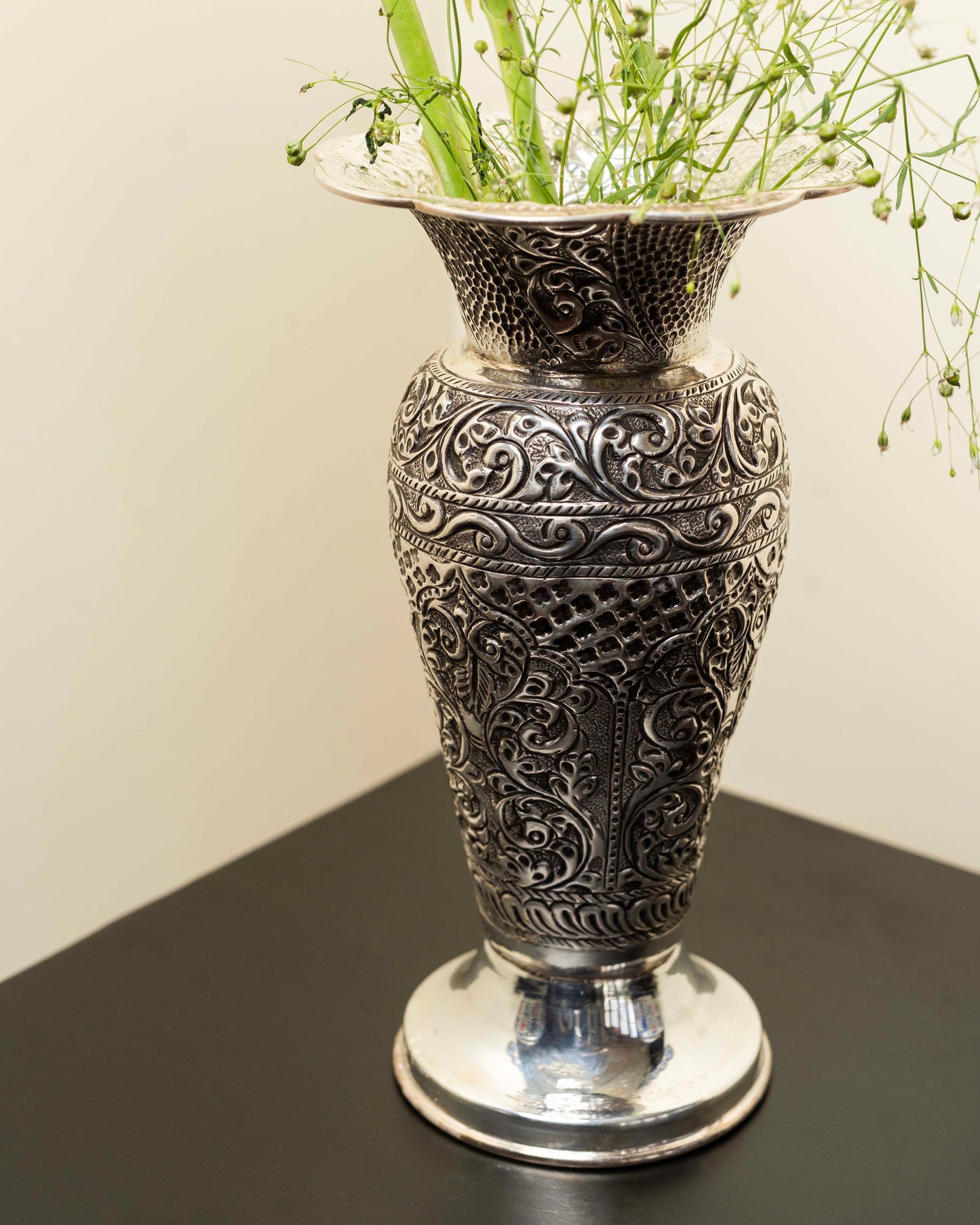 Ottoman Silver Vase - Prata