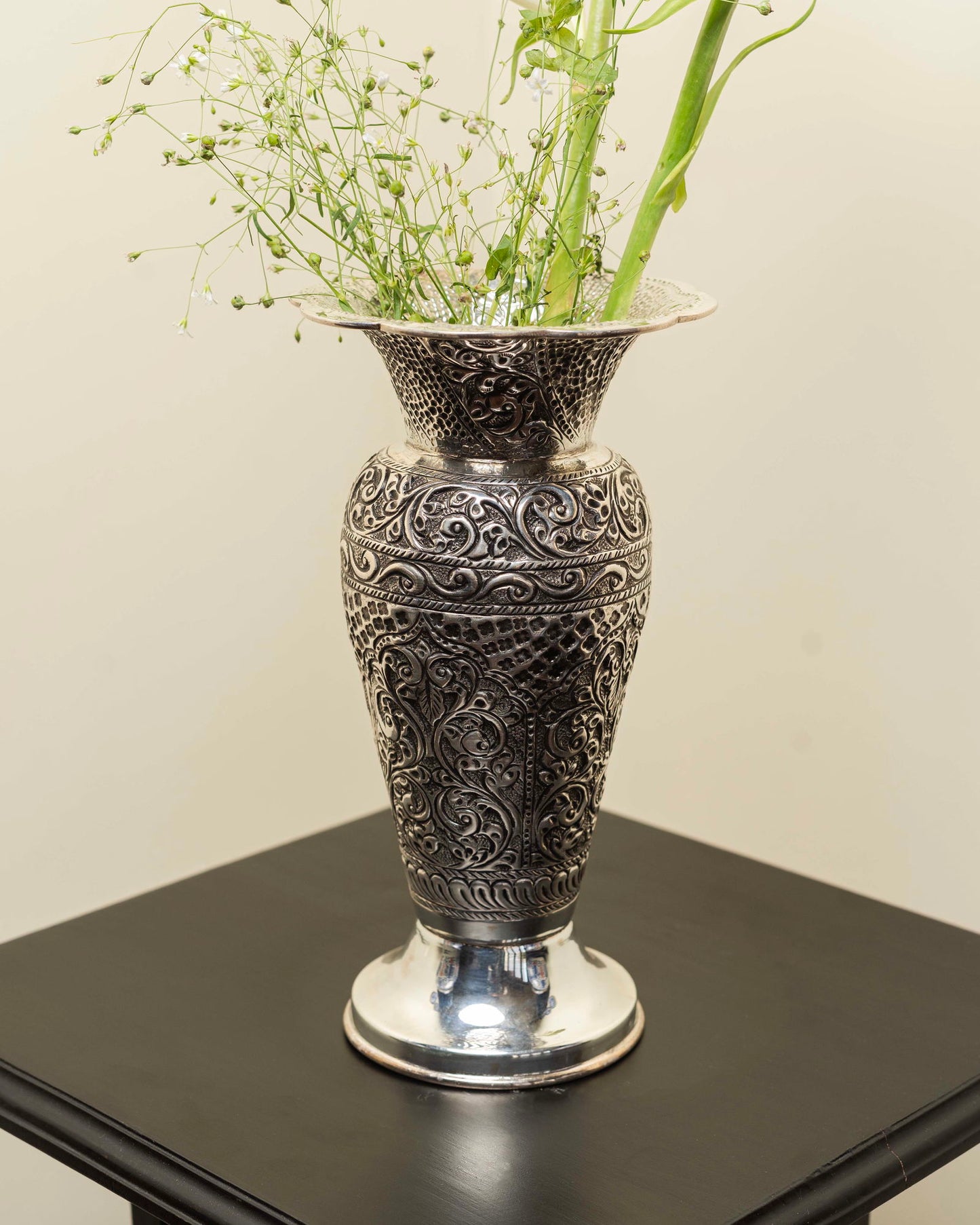 Ottoman Silver Vase - Prata